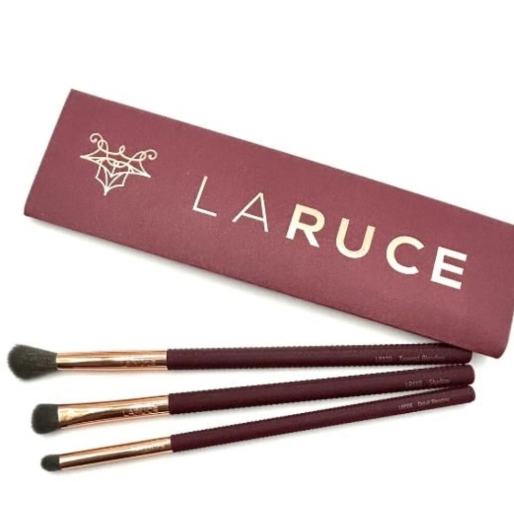 LARUCE Beauty Special Edition 3 Piece Eye Brush Set